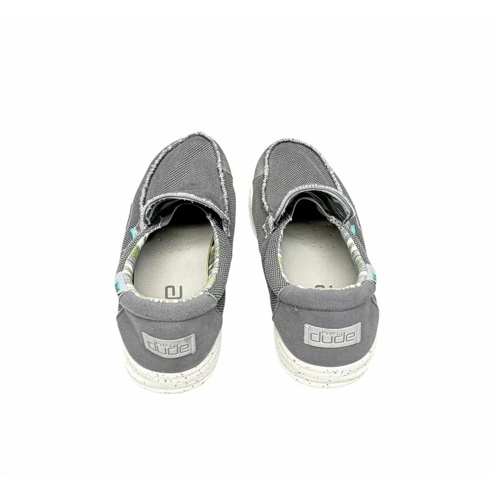 Hey Dude Mikka Hawk Ash Gray Slip On Shoes Men Size 13  Fast Free Shipping